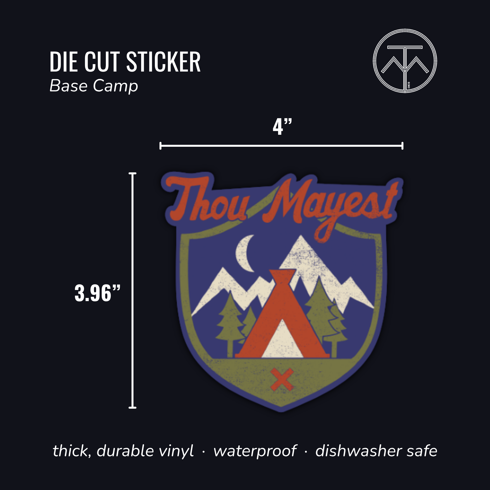 TM Base Camp Sticker