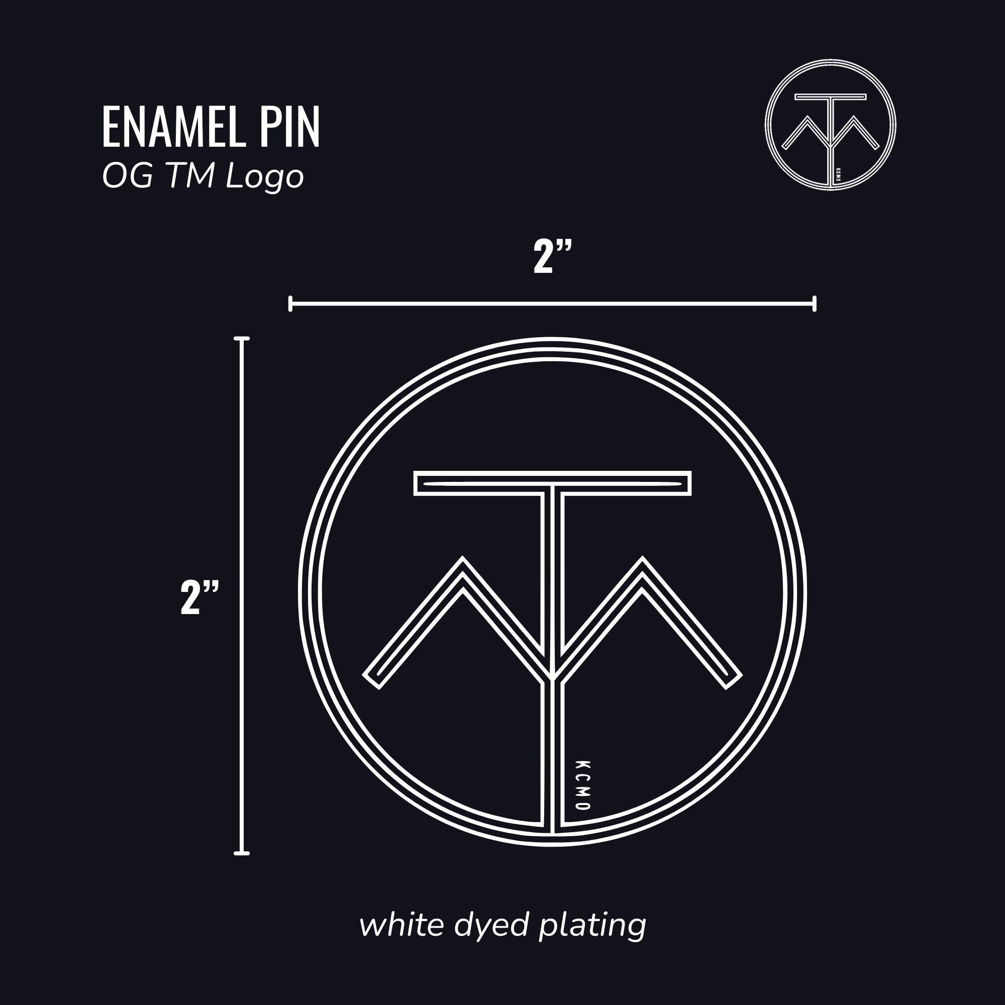 OG TM Logo Pin