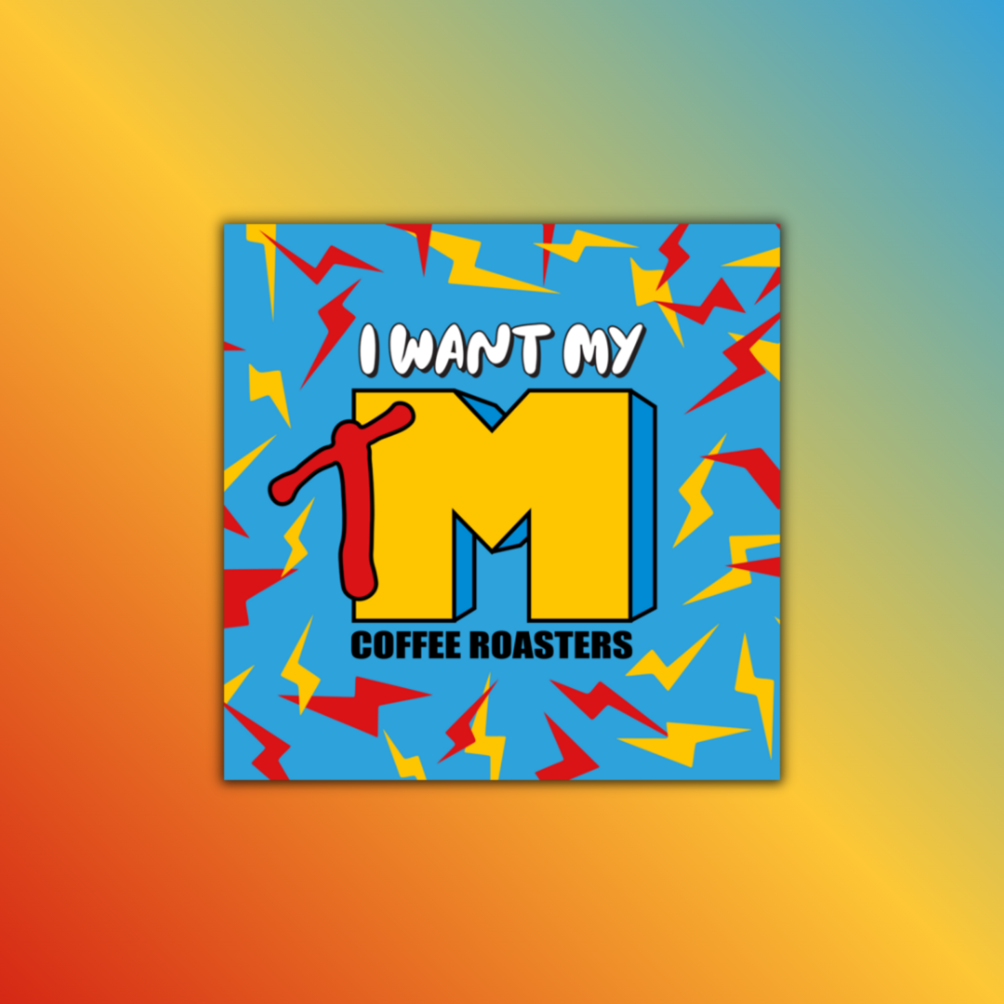 I WANT MY TM Rectangle Sticker
