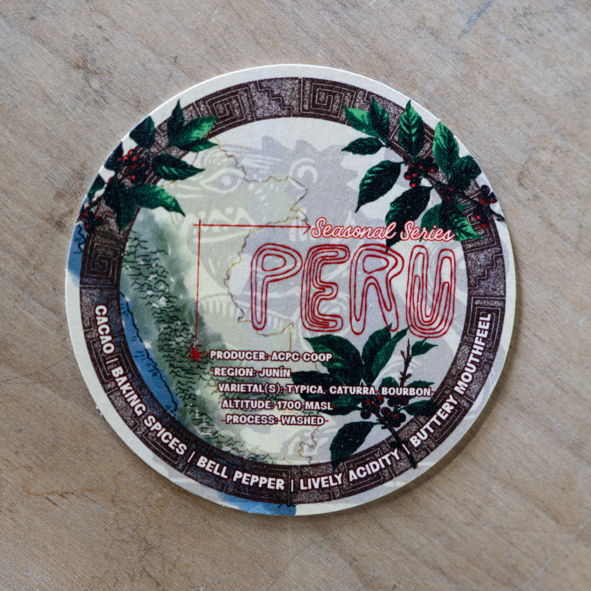 Peru Seasonal Coaster – Thou Mayest