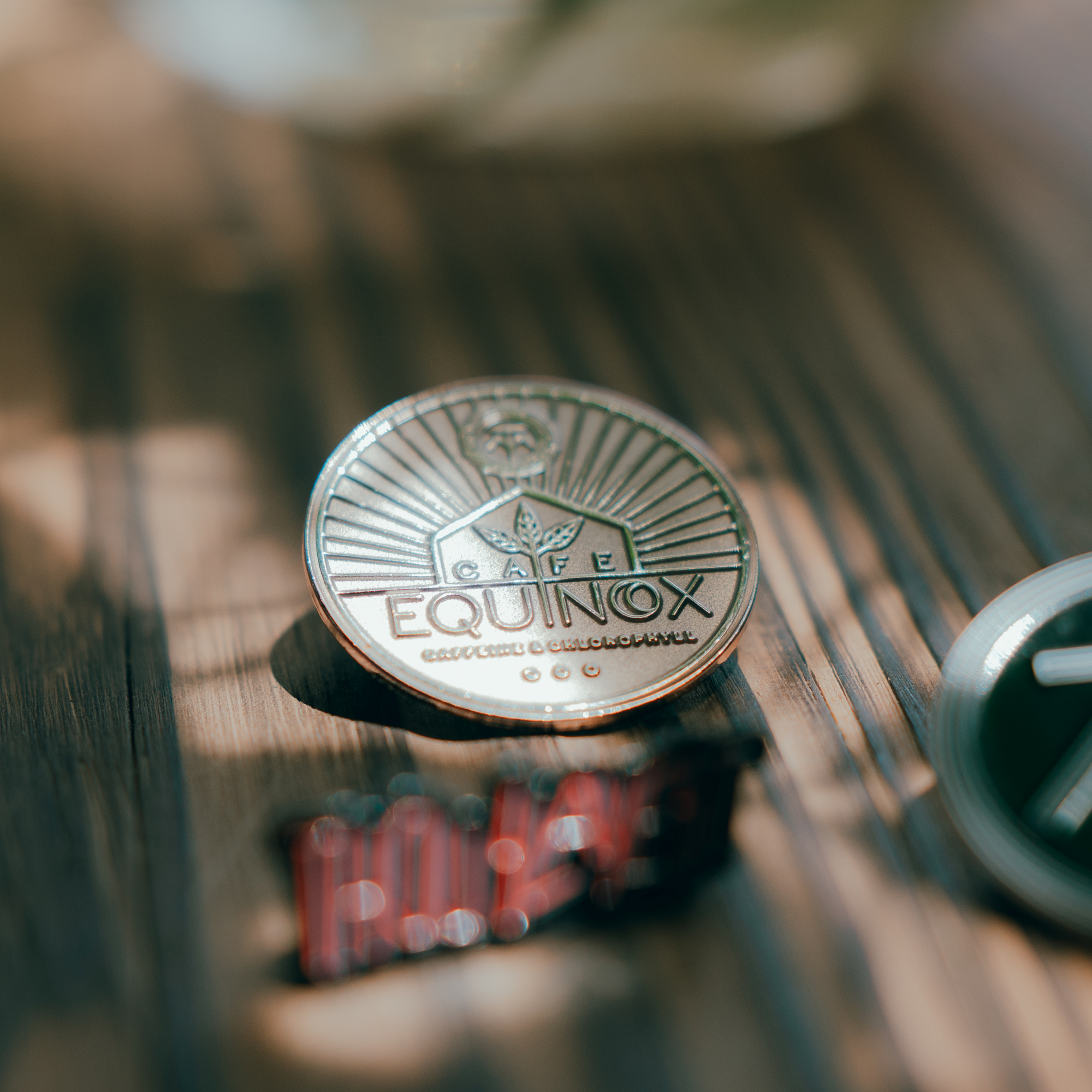 Café Equinox Pin